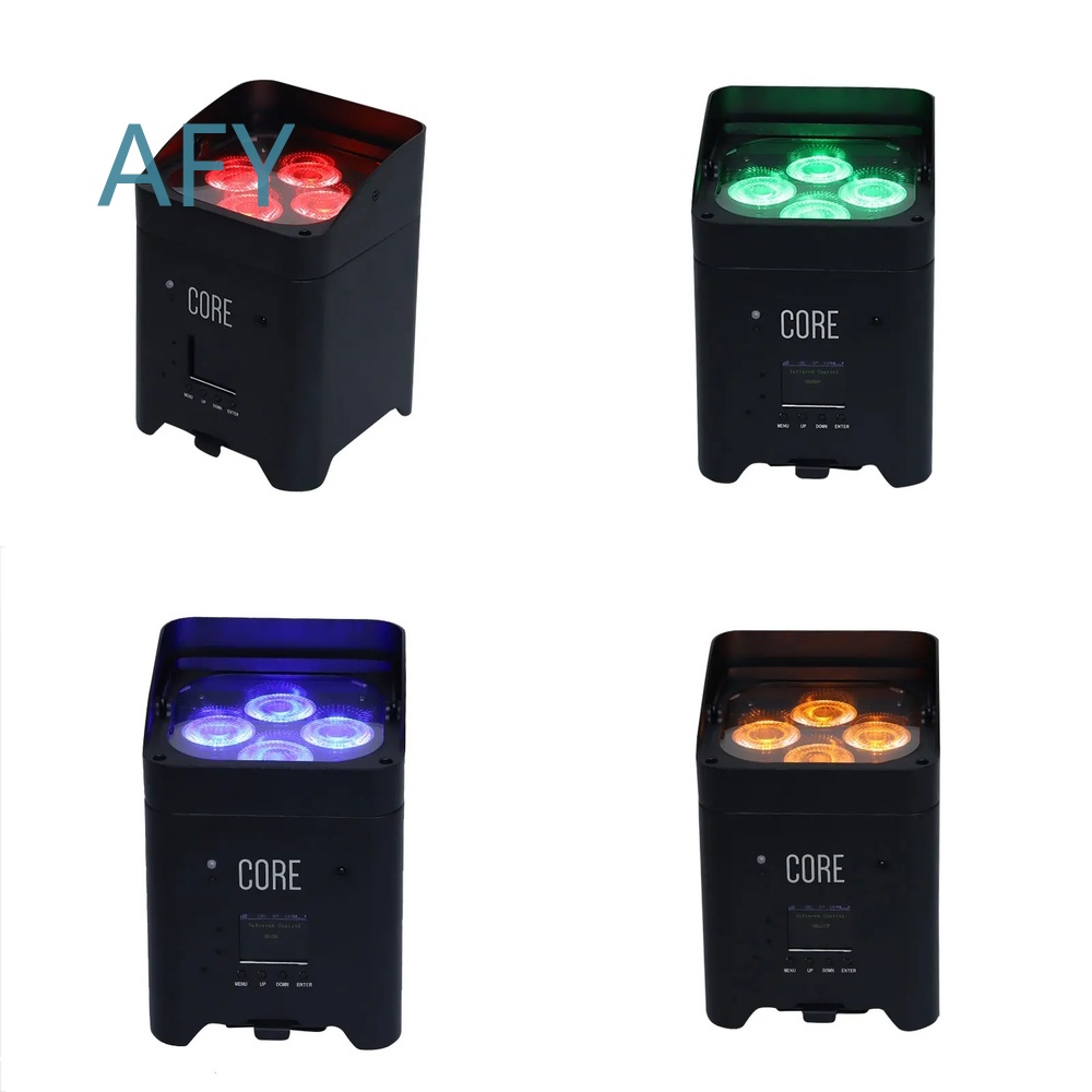 Power Tools App - Projecteur LED PAR 4x18W 6-en-1 RGBAW+UV