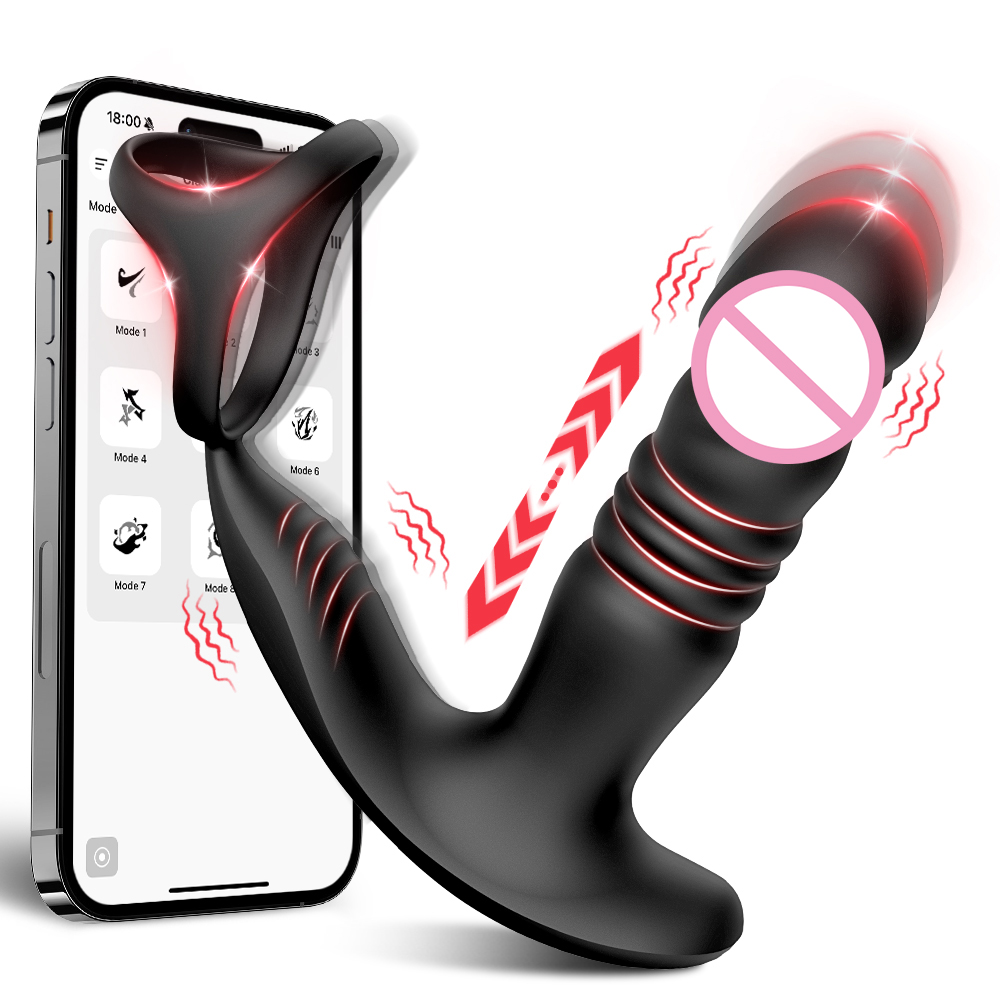 Power Tools App - Vibartor de poussée pour homme, masseur