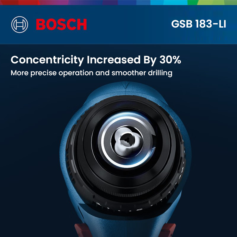 Power Tools Cordless - Perceuse-visseuse électrique Bosch GSB 183-LI, perceuse