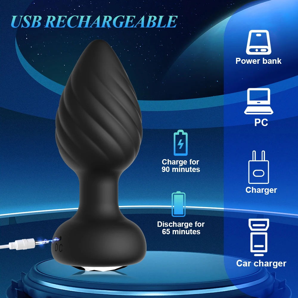 Vibromasseur anal avec contrôl - Power Tools App avis et prix