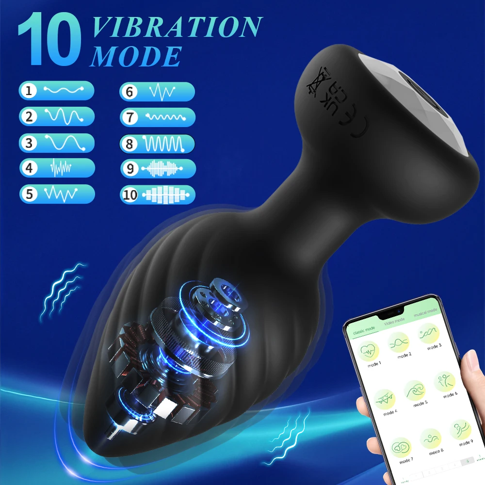 Vibromasseur anal avec contrôl - Power Tools App avis et prix