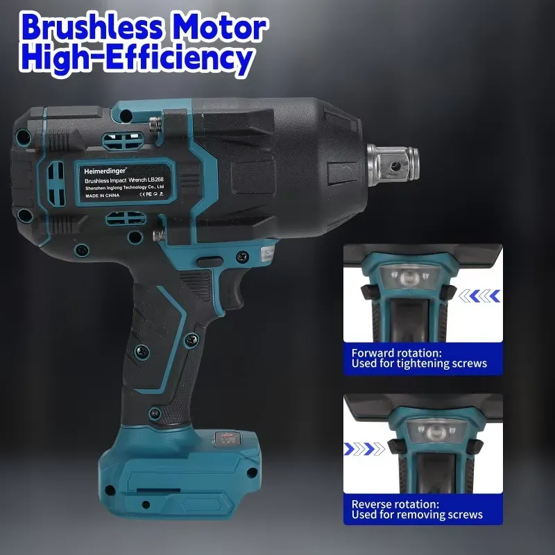 Clé à chocs sans fil Heimerdin - Power Tools Cordless avis et prix
