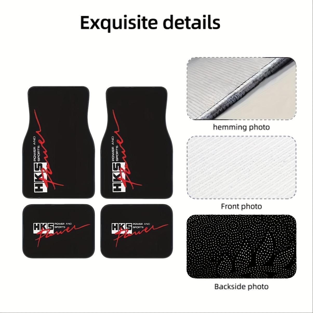 4 tapis de sol de voiture avec - Power Tools Logo avis et prix
