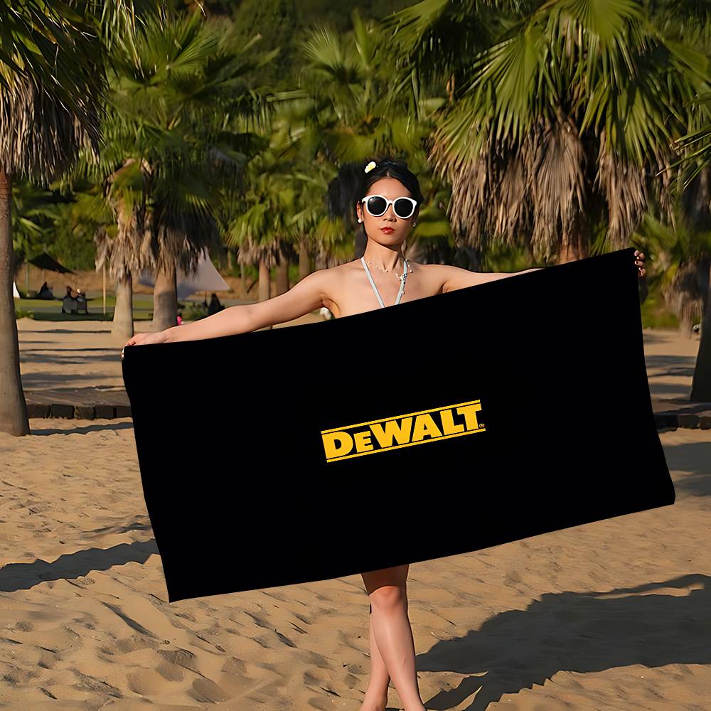 Serviette de plage en microfib - Power Tools Logo avis et prix