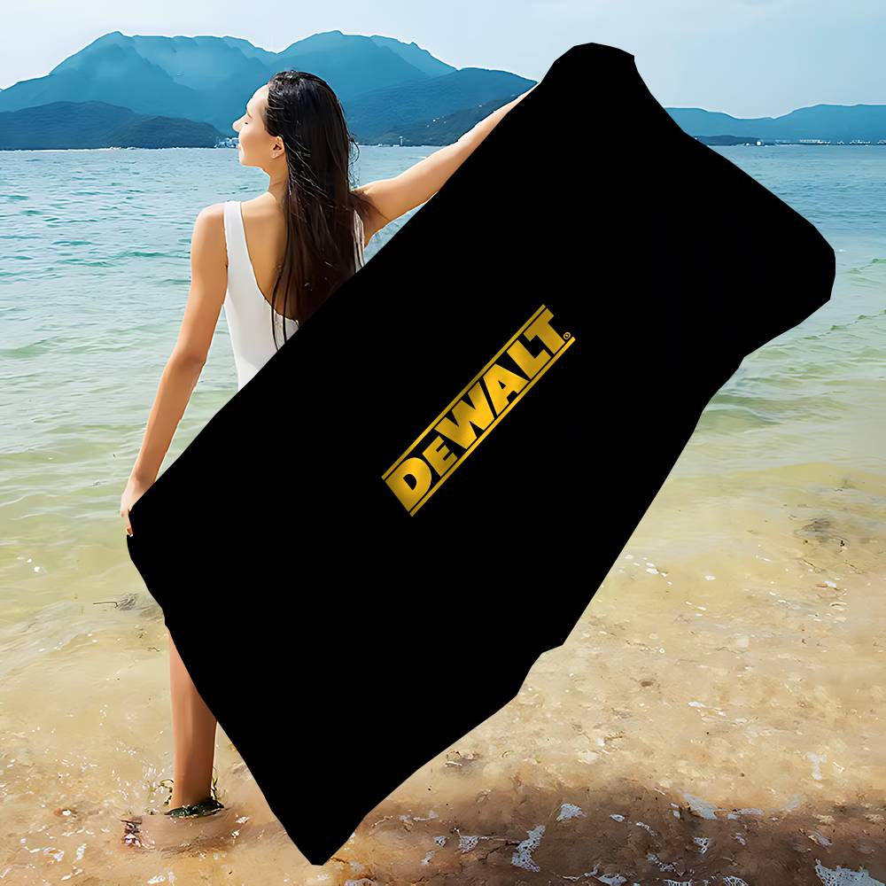 Serviette de plage en microfib - Power Tools Logo avis et prix
