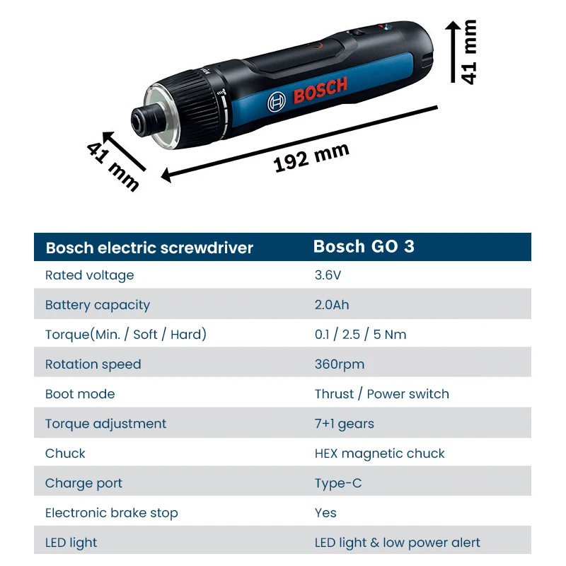 Tournevis électrique BOSCH Go  - Power Tools Professional avis et prix