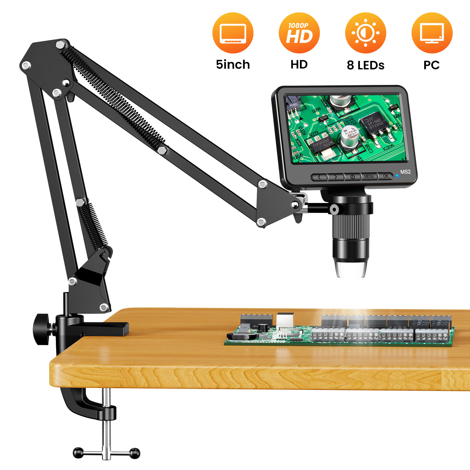 Microscope numérique à bras fl - Power Tools Video avis et prix