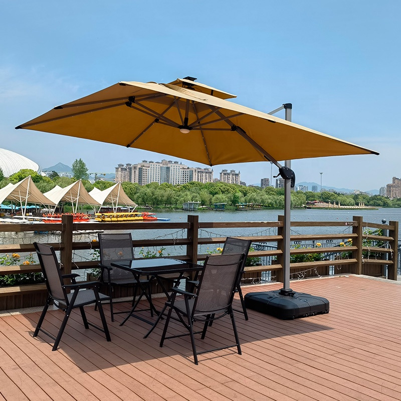 Parasol cantilever grande tail - Power Tools Logo avis et prix