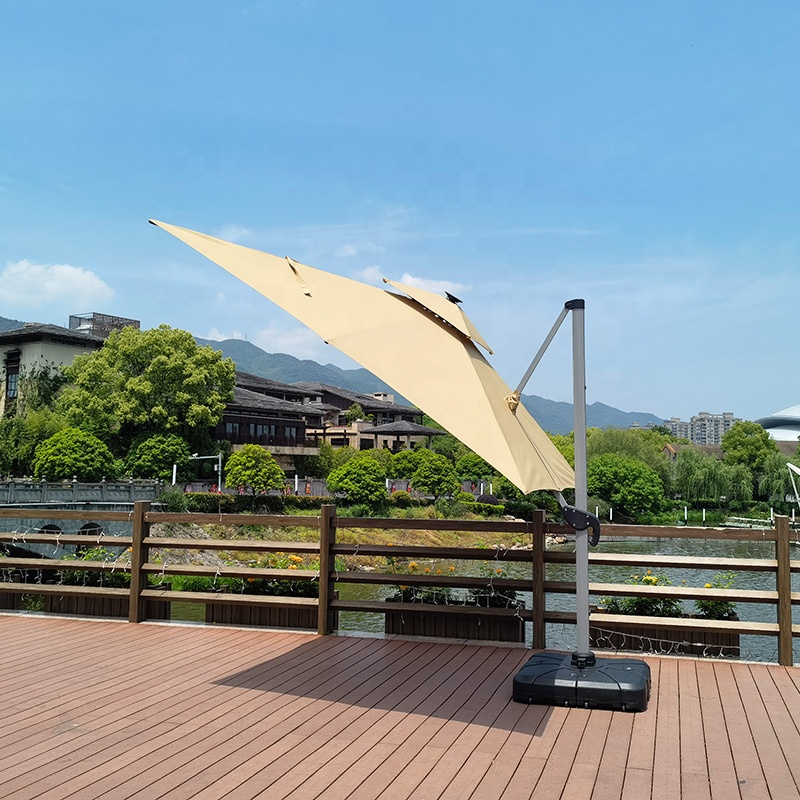 Parasol cantilever grande tail - Power Tools Logo avis et prix
